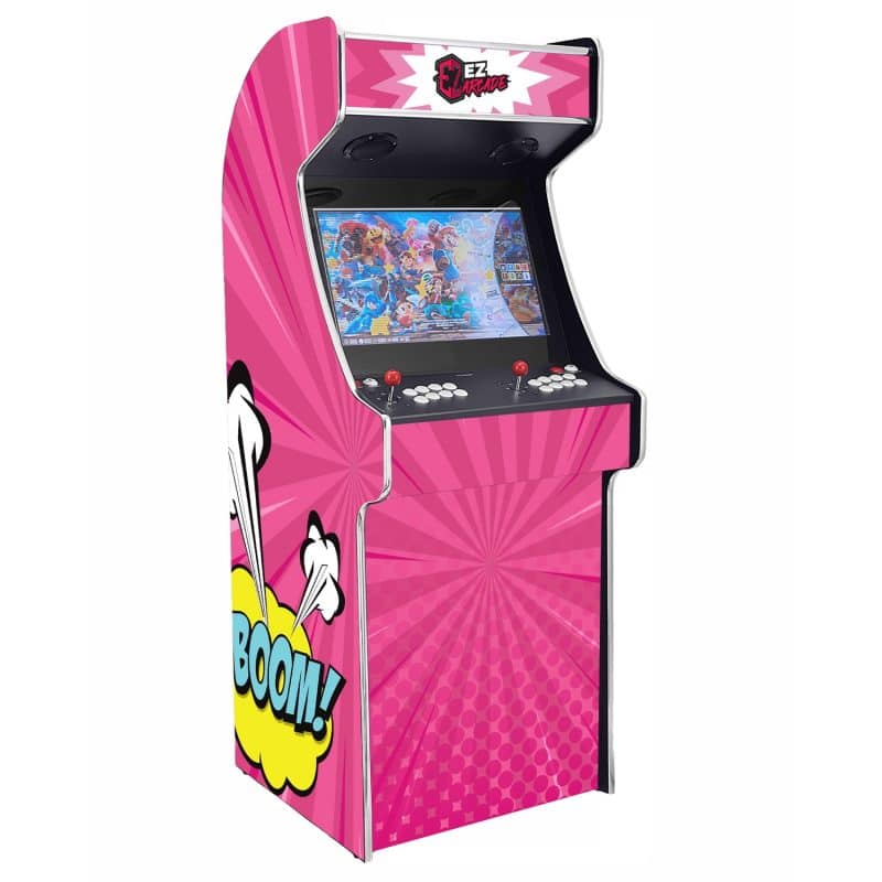 Borne d'arcade POP ART STICKERD - Une borne arcade pop'art !